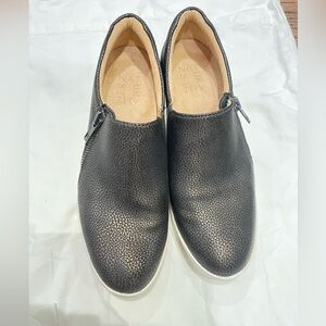 NATURALIZER Womens dark gold  Platform Slip On Leather Sneakers Shoes 6 M